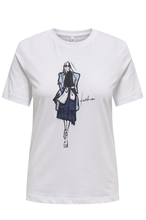 Only onlemma life reg s/s lady top box j